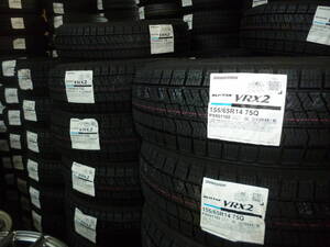 ★VRX-2★製造年24年★155/65R14★新品　送料込みの本州のみ4本セット￥22500 円離島は別料金に成ります.. 