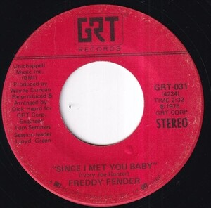 Freddy Fender - Since I Met You Baby / Little Mama (A) RP-S044