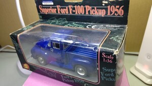 スケール 1/36 Superior Ford F-100 Pickup ！ 1959年 世界の名車！