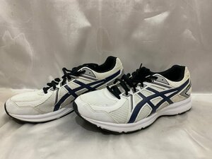 【中古美品】asics アシックス ランニングシューズ TJG17C サイズ27cm ホワイト系 シューズ