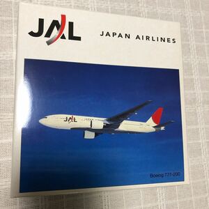 未使用　JAL JAPAN AIRLINES Boeing 777-200 herpa 1/500 506625 ヘルパ 日本航空 飛行機