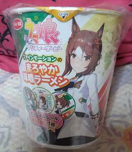 新品・未開封 ウマ娘プリティーダービー×セブンイレブン ファインモーションのまろやか味噌ラーメン セブン ウマ娘 ファインモーション