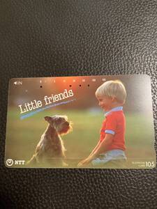 テレカ little friends 使用済　送料85円