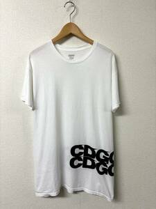 CDG コムデギャルソン ヘインズ コラボ ダブルネーム プリントTシャツ