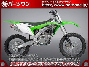 ●新品●16 KX250F用 ヨシムラ RS-4 チタンサイクロン カーボンエンド フルエキゾーストマフラー TT●[L]梱包●51201