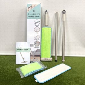 20★☆新品未使用品 お掃除用品 Cloversoft Speckless Swipe/フロアワイパー 新品交換用モップ付☆★