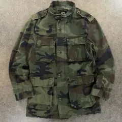 ALPHA Military Jacket M-65 アルファ カモフラ 迷彩柄