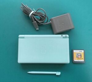 訳あり【中古・良品】ニンテンドーDS Lite Ice Blue 充電器 A16 1140