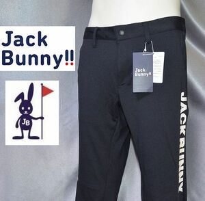 新品　82 ジャックバニー 超ストレッチ　テーパード　パンツ　黒 ブラック パーリーゲイツ JACK BUNNY　パーリーゲイツ　マスターバニー