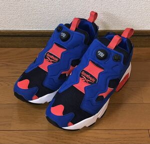 美品 REEBOK INSTA PUMP FURY OG NM FV4208 26.5cm リーボック インスタ ポンプフューリー レッド ブラック ブルー 赤 黒 青 INSTAPUMP