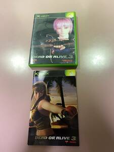 送料無料 Xbox★デッドオアアライブ３★used☆Dead or Alive 3 DoA 3☆import Japan