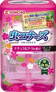 まとめ得 虫コナーズ リキッドタイプ ロング 180日 ナチュラルブーケの香り 金鳥 殺虫剤・虫よけ x [6個] /h