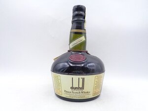 同梱不可 1円～Dunhill OLD MASTER FINEST ダンヒル オールドマスター ファイネスト スコッチ ウイスキー 750ml 43％ V011237