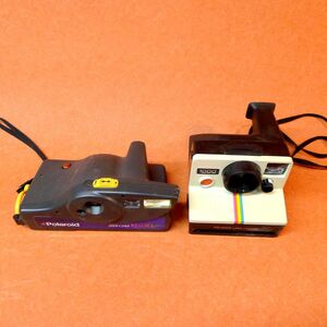 h★146 ポラロイドカメラまとめて2点①ヒッパレー Polaroid JOYCAM②POLAROID 1000/80