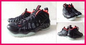 国内正規 NIKE AIR FOAMPOSITE PRO PRM YEEZY COLOR US9 27cm 新品 エアフォームポジット 黒ピンク