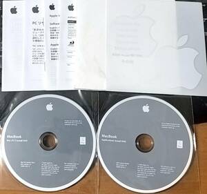 SF260 2枚組 Apple MacBook Mac OS X Install Disc DVD 10.6.1