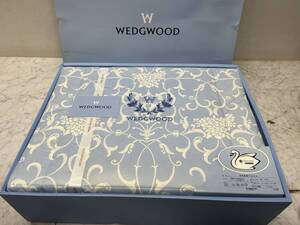 贈　141★　未使用品　★　寝具　WEDGWOOD　東京西川　ダウンケット/羽肌掛けふとん　150×200cm