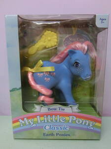 マイリトルポニー◆80s ビンテージ G1 復刻 フィギュア ペガサス 新品 リボン Bou tie◆My Little Pony Vintage HASBRO ファンシー 人形