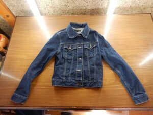 　ジージャンパー no.43 ユニクロUNIQLO　8 H-2-2 211 184537(63-11) 145A 12B 綿99 G デニムジャケットG　DENIM