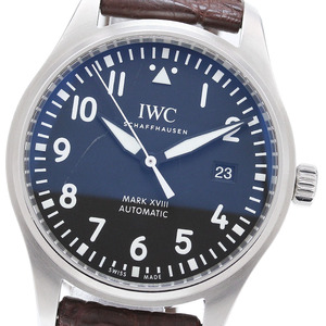 IWC IWC SCHAFFHAUSEN IW327009 パイロットウォッチ マークXVIII デイト 自動巻き メンズ 良品 _866189