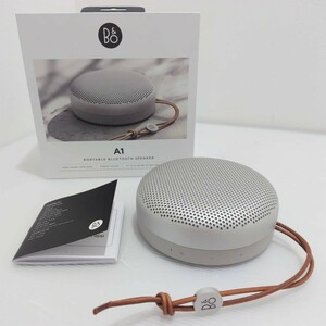 D(0412i7) Bang&Olufsen ワイヤレススピーカ BeoPlay A1 通話対応 防滴 連続24時間再生 360度スピーカー ハンズフリー通話 ★通電確認OK