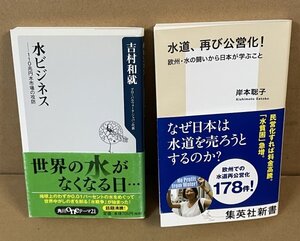 水2009,2020『水ビジネス：110兆円水市場の攻防』＆『水道，再び公営化！：欧州・水の闘いから日本が学ぶこと』