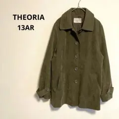 THEORIA セオリア オリーブグリーン コート 13AR レディース