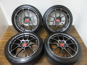 【送料無料・税込み】BBS RF RF515 18in8J+45 5穴PCD100 BS ポテンザ S007A 225/40R18 カローラスポーツ カローラツーリング 86 BRZ