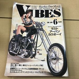 【中古本】VIBES バイブズ 2000年6月号 Vol.80 ハーレーダビッドソン ライフマガジン 桜井なお