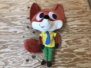 mH 80 ニック ぬいぐるみ ズートピア ZOOTOPIA ディズニー Disney ※長期保管品