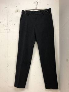 美品　HUGO BOSS performance ストレッチ　パンツ　スラックス　46 グレー　slim fit