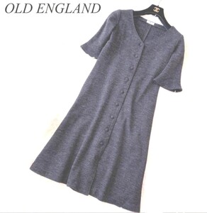 OLD ENGLAND■完売 ワンピース■毛100■アンブレラスリーブ■オールドイングランド