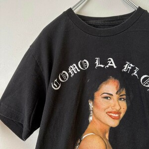 SELENA セレーナ　フォト　プリント　半袖tシャツ　黒　sサイズ