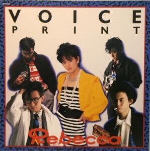 中古LP「VOＩCE PRINT/ヴォイス・プリント」 レベッカ