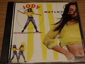 美品！★USA盤中古CD★JODY WATLEY★YOU WANNA DANCE WITH ME?★ジョディ　ワトリー★1989