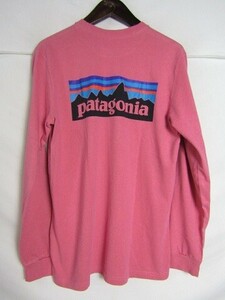 Patagonia　パタゴニア　ロングスリーブ P-6 ロゴ レスポンシビリティー メンズ 39161　Sサイズ ピンク