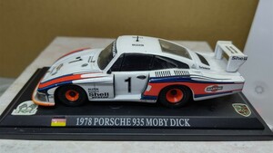 スケール 1/43 1978年 PORSCHE 935 MOBY DICK ！ ドイツ 世界の名レーシングカー！ デル プラド カーコレクション！