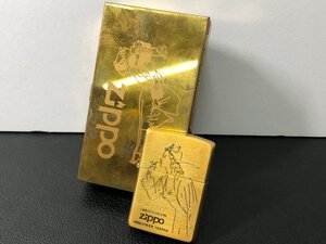 中古品　未着火　ZIPPO　ジッポー　ゴールド　特別限定品　VARGA GIRL　バルガガール　WINDY　ウィンディ