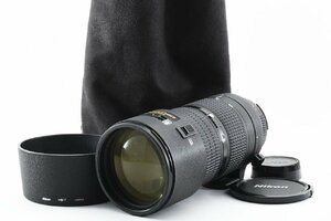 Nikon AF NIKKOR ED 80-200mm f/2.8 D NEWタイプ [未使用に近い] HB-7 フード 三脚座 ポーチ付き 大口径望遠