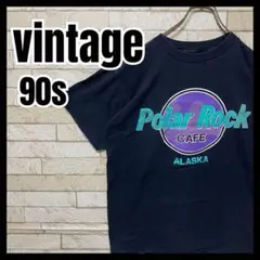 90s シングルステッチ Tシャツ ハードロックカフェ 風 オシャレ 古着コーデ