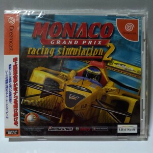 未開封品 ドリームキャスト用ゲームソフト「モナコ・グランプリ・レーシング・シミュレーション2」T-17701M セガ SEGA Dreamcastドリキャス