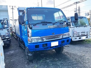 ダンプ車 いすゞ エルフ KR-NPS72LN 2004年 110,000km 中古　高床4WD　ファームダンプ