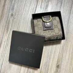 【人気】Gucci グッチ 二つ折り　財布