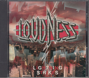 CD LOUDNESS LIGHTNING STRIKES ラウドネス 輸入盤