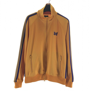 【中古】Needles Track Jacket Poly Smooth サイズS オレンジ ニードルズ[240017652210]