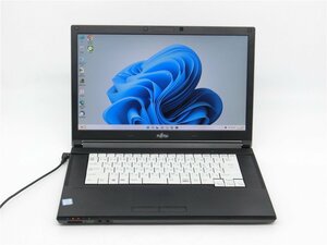 中古/15型フルHDノートPC/Win11/SSD256GB/12GB/6世代i7/FMV　A746/P 新品無線マウス MS office2021搭載　HDMI USB3.0　