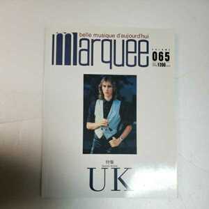 Marquee マーキー　/ 表紙&特集　UK １９９６年Vol.０６５