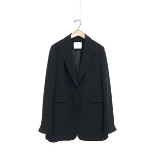 23PS Mame Kurogouchi マメクロゴウチ Suit Jacket 1Bテーラードジャケット ブラック 3 MM23PS-JK734