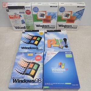 Microsoft Windows95 Upgrade/xp Professional/2000 Professional/PLUS!/98 Upgrade 等 マイクロソフト まとめて7本セット 動作未確認【20