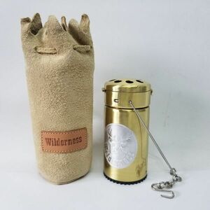 【未使用品】Wilderness　ウィルダネス　キャンドルランタン　真鍮　0504-16